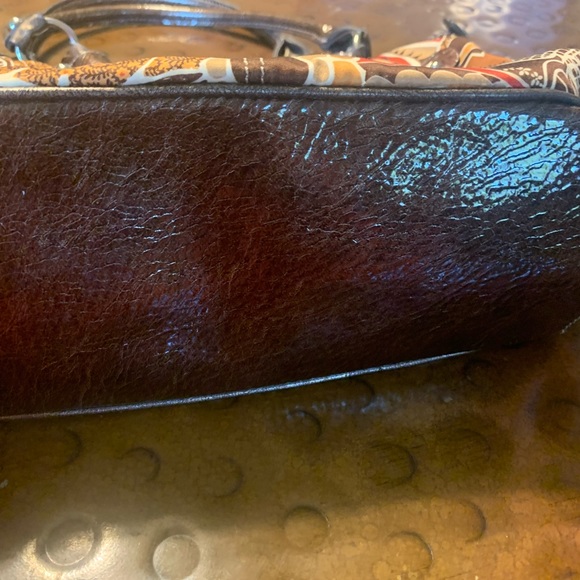 DeRossi De Rossi Purse Bag Handbag Paisley - Picture 8 of 11